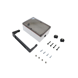 <b>Plastic</b> <b>Enclosure</b> Manufacturer PC Transparent Lid Monitor Power Button Distribution Box Ip68 Outdoor Junction Box 256*178*100mm - Product Image 1