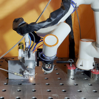 Otomatik Alüminyum Robot Lazer Kaynak Makinesi 3'ü 1 Arada Cobot Robot Kol Kaynak Robotu Programlaması Kolay Zamanınızı Tasarruf Edin