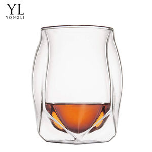 Vaso de Whisky en forma de trofeo, vaso de cristal con cubierta en forma de tulipán, 8oz, 12oz - Product Image 2
