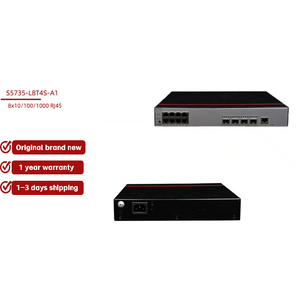 Cho S5735-L8T4S-A1 Nhà Thông Minh Lan <span class=keywords><strong>PoE</strong></span> Gigabit 10 gam 1U Quản Lý chuyển đổi với IP VLAN qos-trong kho - Product Image 1
