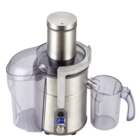 Machine à jus de pomme Matériaux PP incassables Entièrement en acier inoxydable DC 1200W Extracteur de jus électrique Jus de fruits entiers