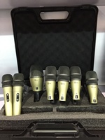 Set Mikrofon Drum 7-Piece - untuk Drum, Vokal, Instrumen Lainnya