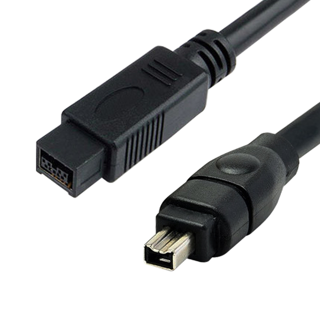 Ieee 1394 High Speed Firewire 9 Pin to 4 Pin Male 800/400 Adapter Data Cable 1.8m 6ft