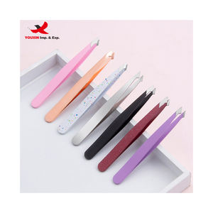 YOUXIN <b>Mixed</b> Procurement Low Price Wholesale Stainless Steel Multi-functional Waterproof Reusable Eyebrow Tweezer Scissors Set - Product Image 2