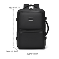 Sac à dos pour ordinateur portable WEIXIER, imperméable, personnalisé, pour le bureau, les affaires, les activités de plein air, avec logo personnalisé, durable, avec port USB
