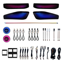 Kit d'éclairage d'ambiance LED complet TMPRO 64 couleurs dynamiques pour l'intérieur de voiture Toyota Prado LC250 2024-2025