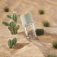 Harga pabrik 30ml tutup botol aroma beton kustom permukaan bertekstur semen logo berukir