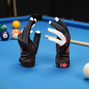 Gants ASN-ST E-H01 à trois doigts, respirants, antidérapants, en nylon de haute qualité, légers, durables, pour le snooker, le <span class=keywords><strong>billard</strong></span> et le jeu de la queue. - Product Image 5