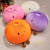 Adorable coussin en peluche en forme de boulette de 40 cm, rembourré en coton PP, série de coussins décoratifs pour canapé, cadeau idéal pour les amis