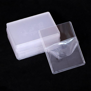 Protezioni Rigide per <span class=keywords><strong>Carte</strong></span> Collezionabili, Toploader Trasparenti in Plastica per <span class=keywords><strong>Carte</strong></span> Sportive e TCG - Product Image 2