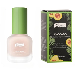 Base de Maquillaje Líquida de Marca Privada O'cheal, Corrector Natural de 24h, Iluminador, Crema Humectante con Aguacate - Product Image 1