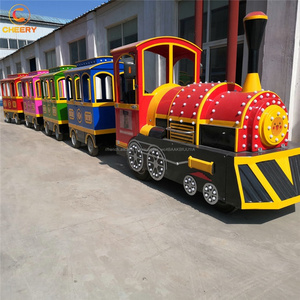Classique Manèges Parc D'<span class=keywords><strong>attractions</strong></span> Attraction Touristique 24P Vapeur Électrique Mini Train Sans Voie Ferrée À Vendre - Product Image 1