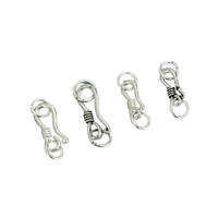 Offre Spéciale – Fermoir Double Anneau en Argent Sterling 925 pour Bijoux DIY – Matériel de Gros pour Bracelets et Colliers