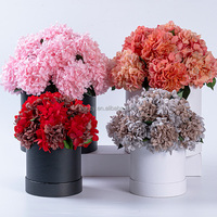 Bunga Mawar dan Hydrangea Abadi yang Diawetkan, Tahan Lama, dan Distabilisasi untuk Natal, Thanksgiving, dan Hari Valentine