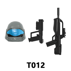 T012-T015 Personnage spatial <span class=keywords><strong>de</strong></span> science-fiction, <span class=keywords><strong>soldat</strong></span> avec casque, armes et accessoires, ensembles <span class=keywords><strong>de</strong></span> blocs <span class=keywords><strong>de</strong></span> construction éducatifs, jouets pour enfants - Product Image 2