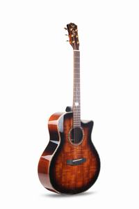 Factory All Koa Top-Solid 41 \ "chitarre professionali in abete rosso e mogano retro/lato con collo in palissandro pittura opaca - Product Image 4
