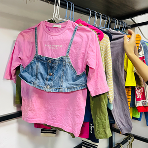 En stock T-shirts imprimés d'animaux de dessin animé et de lettres 1-13 ans |   Expédition rapide en 24h |   Vêtements d'occasion 90% comme neufs - Product Image 2