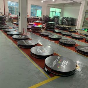 Vendita calda 360 rotazione intelligente cabina fotografica consegna rapida padiglione per la festa mostra dal vivo matrimoni-compatibile smartphone iPad tra cui - Product Image 3