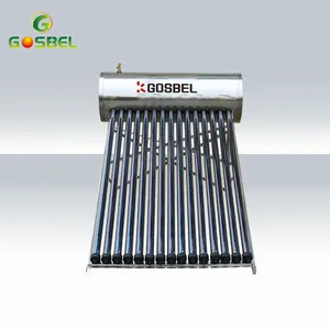 GOSBEL Stainless Steel Solar Geyser Pressure Solar Water Heating System Solar Water Heaters High Pressurized