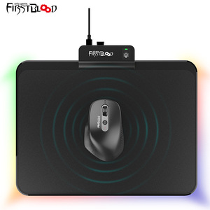 Ajazz F18RGB Set Không Dây Trò Chơi Lập Trình Chuột Và Không Dây Sạc RGB Backlit Chuột Pad 2-Trong-1 - Product Image 6