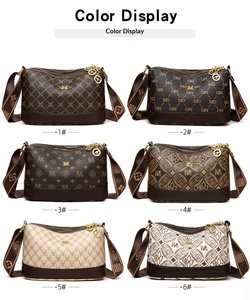 European and American Retro Square <strong>Bag</strong> Trendy Print PU Material Single Shoulder <strong>Bag</strong> Women's Crossbody <strong>Bag</strong> - Product Image 4