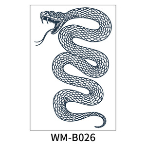 Últimas 2 semanas Cráneo de <span class=keywords><strong>serpiente</strong></span> Pegatinas de <span class=keywords><strong>tatuaje</strong></span> corporal temporal Jugo de hierbas semipermanente Impermeable a prueba de sudor para <span class=keywords><strong>brazo</strong></span> - Product Image 6