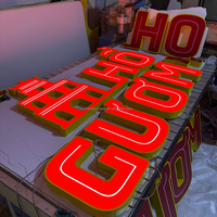 Letras 3D en Relieve para Exteriores, Letras de Canal con Retroiluminación LED Acrílicas, Resistentes al Agua IP65, Certificación CE, para Empresas y Parques, 12V, Gran Venta