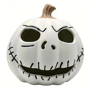 Lampe LED Citrouille OKLED Halloween Evil Grin <span class=keywords><strong>Jack</strong></span> O'Lantern en Plastique avec Yeux Courbés Clignotants, Décoration Intérieure/Extérieure pour Fêtes, Vente en Gros - Product Image 5