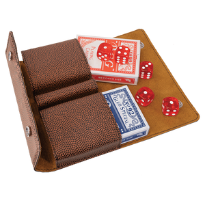 ซองใส่การ์ดหนังเทียมสลักเลเซอร์สำหรับใส่ไพ่, หนัง PU พร้อมโลโก้สั่งทำสำหรับของขวัญส่งเสริมการขาย - Product Image 1