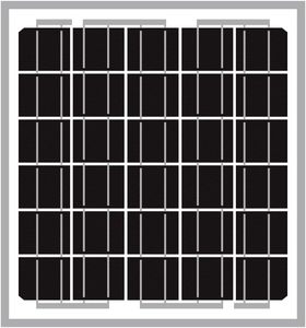 Panneaux solaires ALECTER bifaciaux monocristallins PERC 5W 12V 23% d'efficacité, étanches, durables, ISO pour le modèle APH-P87, pour bateau - Product Image 1
