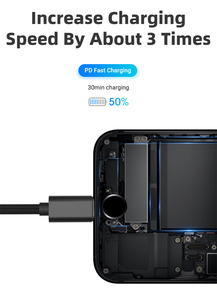 Hyto สายชาร์จไนลอนชนิด C 60W ชนิด C สายชาร์จเร็วแบบถักเปีย USB C TO C สายชาร์จข้อมูลสำหรับ iPhone 16 <span class=keywords><strong>Samsung</strong></span> <span class=keywords><strong>iPad</strong></span> - Product Image 4