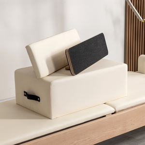 Белый пилатес-реформер Maple с башней, улучшенная версия, оборудование для йоги и фитнеса, комплект реформеров - Product Image 2