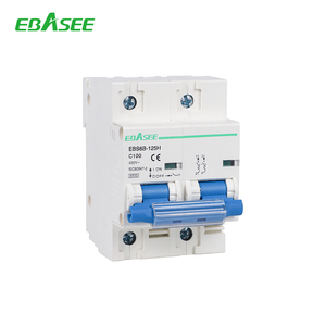 EBASEE Fabricant de disjoncteurs standard IEC OEM 2 pôles 80A 100A 125A <span class=keywords><strong>Disjoncteur</strong></span> miniature magnéto-thermique AC - Product Image 1