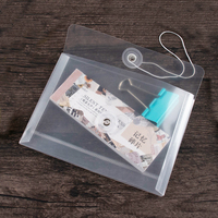 Carpeta de Documentos Reutilizable de Oficina Escolar, Tamaño A4, de Polipropileno, con Sobres Transparentes y Cierre a Presión, Carpeta y Archivador