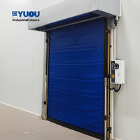 Porte rapide isotherme en PVC de qualité alimentaire pour entrepôt frigorifique