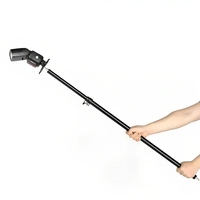Studio de photographie Vidéo Salle de travail Trépied Support Boom Arm Rod Smartphone Caméra Beauté Photo Live Streaming Soft Light Box Holder