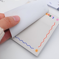 Bloc-notes personnalisé avec motif d'animaux créatifs bloc-notes autocollant personnalisé de haute qualité