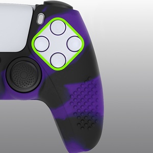 เคสซิลิโคนนิ่มลายพราง EXtremeRate PlayVital ป้องกันรอยขีดข่วนสำหรับจอย PS5 - Product Image 5