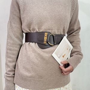 <span class=keywords><strong>Ceinture</strong></span> de <span class=keywords><strong>Taille</strong></span> en Cuir PU pour Femme, Vintage, Décontractée et Chic, pour Robe, Manteau Noir, avec Boucle en Métal, <span class=keywords><strong>Ceinture</strong></span> en Cuir Style Vintage - Product Image 2