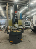 Tour vertical à colonne unique CNC CK5116, robuste, entièrement automatique, pour le traitement des métaux
