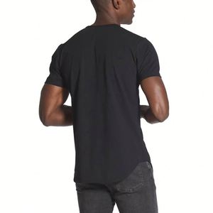 Camiseta Sublimada para Hombre, Elegante, 100% Algodón, Ecológica, de Secado Rápido, Ligera, Transpirable, Informal, para Calle, Verano, Gimnasio, Fitness - Product Image 6