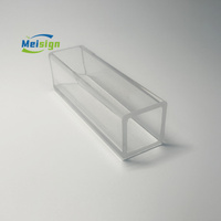 Tube en acrylique extrudé transparent