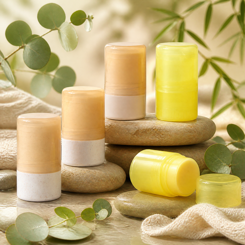 Cap Printing Sample 8g PP Round Twist up Tube Cylindrical Cosmetic Container Bottle Screw ...