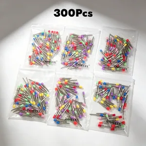 Paquete de 50 Cepillos de Nylon para Pulir, Planos, Coloridos/Blancos, Ra/Latch para Pulido de Superficies en Arte de Uñas, Piezas Industriales - Product Image 5