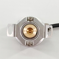 Encodeur rotatif pour machine à broder, encodeur optique incrémental industriel robuste, encodeur à demi-arbre creux