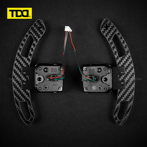 แป้นเปลี่ยนเกียร์คาร์บอนไฟเบอร์แม่เหล็ก TDD สำหรับ Audi B9 A1 A3 A5 A8 Q2 Q3 Q4 Q5 Q7 Q8 S1 S2 S3 S4 S5 SQ5 RS3 RS4 RS5 RSQ5 - Product Image 2