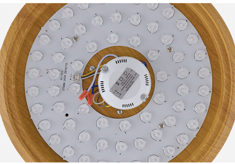Breezelux modern PC blade indoor decorative ceiling fan led ceiling lights with fan industrial 52 inch led ceiling fan