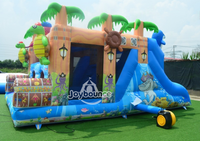 Ventes Flash : Château Gonflable Île au Trésor, Parcours d'Obstacles Gonflable pour Enfants