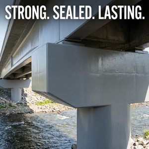 Revêtement structurel anti-vibrations, anti-fissures, imperméable et anticorrosion pour surface en béton de pont autoportant autoroutier - Product Image 3