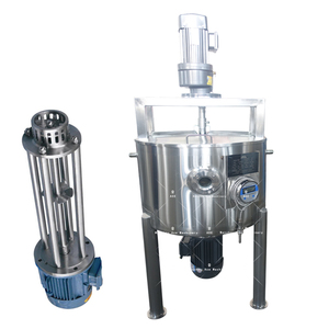 Homogénéisateur émulsifiant à cisaillement élevé, cuve de mélange sous vide pour crème contour des <span class=keywords><strong>yeux</strong></span>, machine de fabrication de gel <span class=keywords><strong>masque</strong></span>, mélangeur chauffant pour cosmétiques - Product Image 1